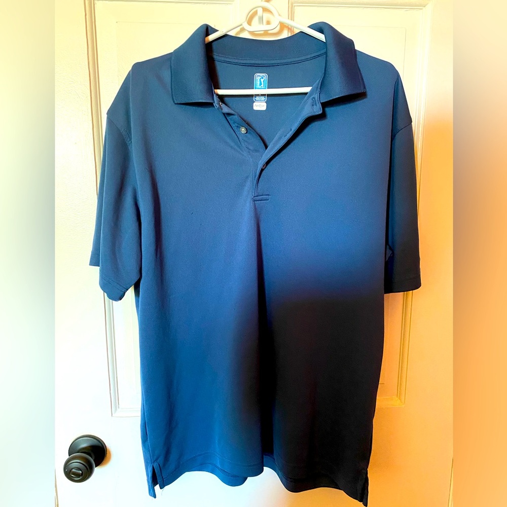 Men’s PGA tour short sleeve air flux golf polo
